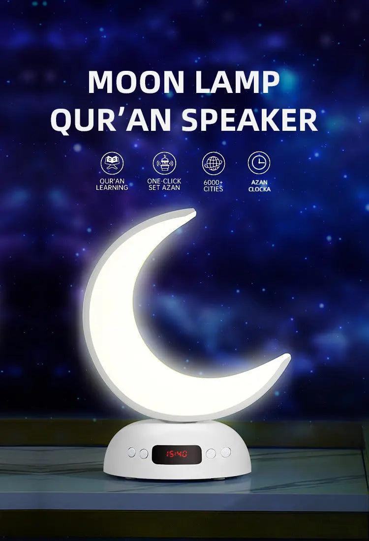 Mariam's Collection Mariam's Collection MR045 Quran Moon Speaker Lamp SQ902 — lifestyle worn / used context