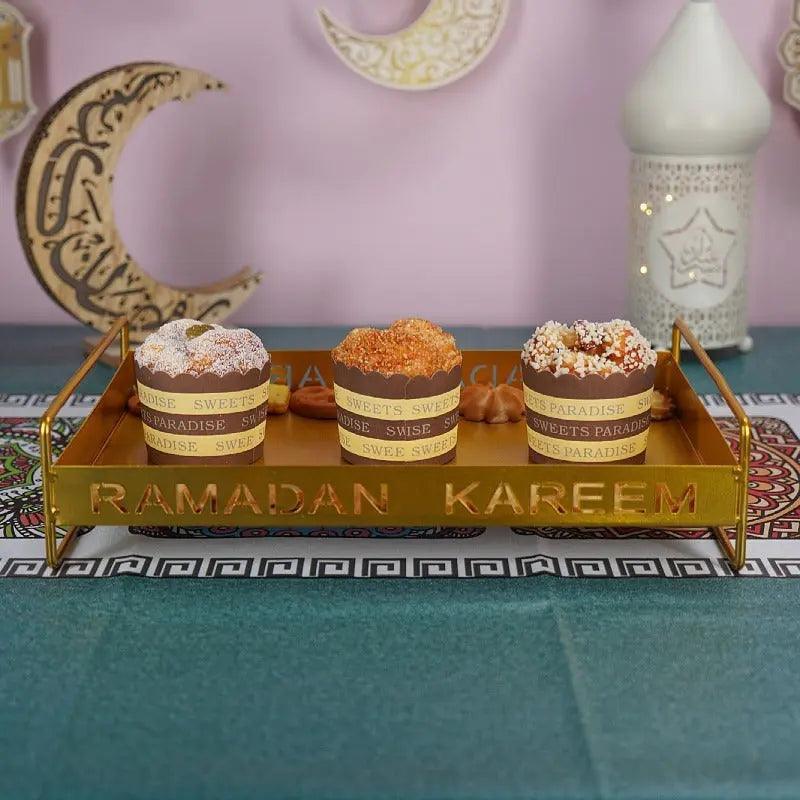 Mariam's Collection Mariam's Collection MR047 Ramadan Iron Party Tray — detail shot 6