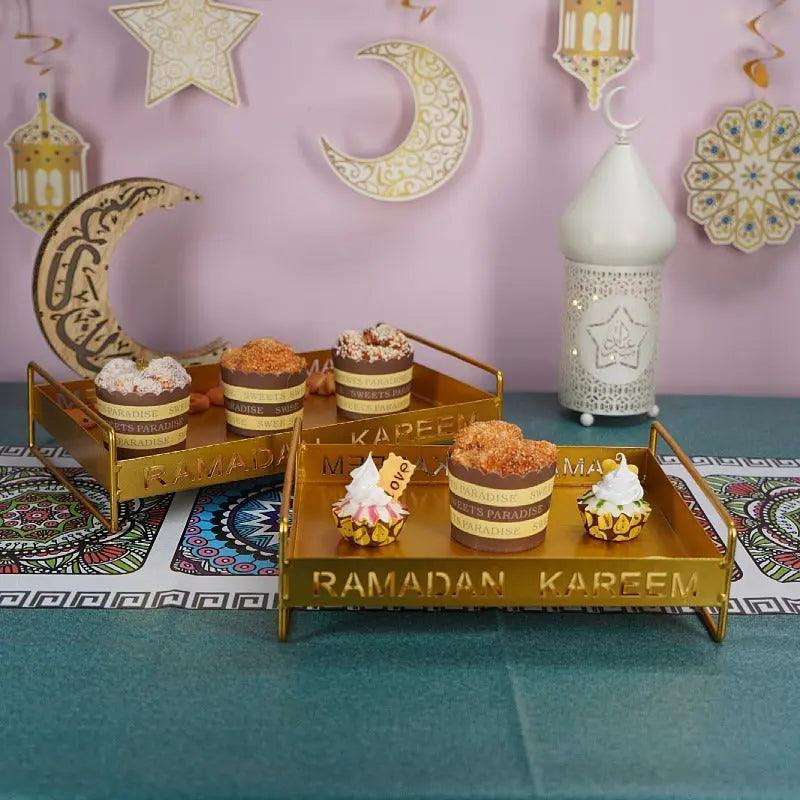 Mariam's Collection Mariam's Collection MR047 Ramadan Iron Party Tray — construction detail