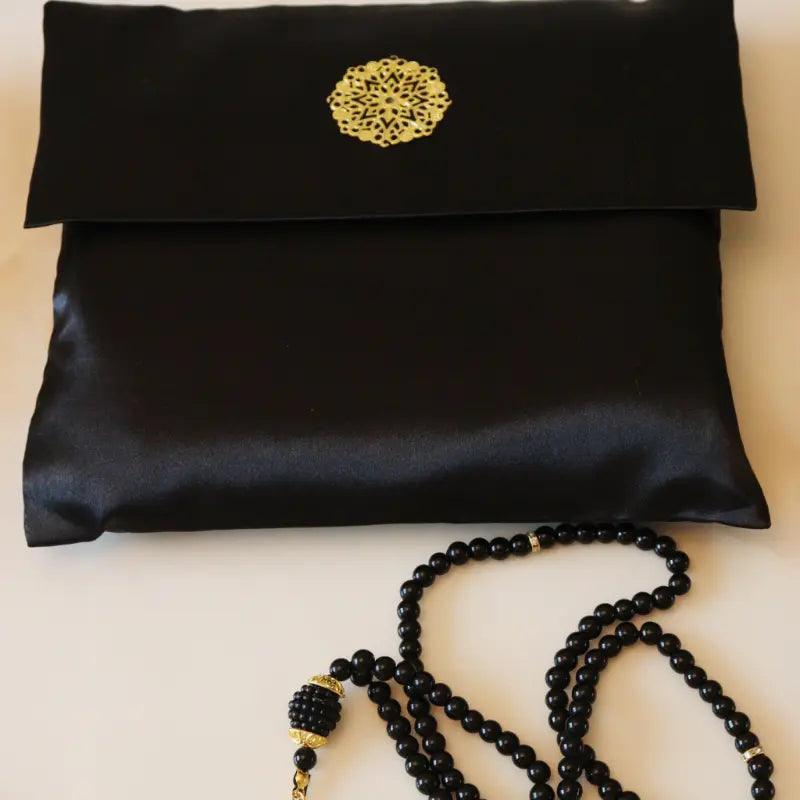 Mariam's Collection Mariam's Collection Luxury Prayer Mat and Tasbeeh Set (MR048) — detail shot 8
