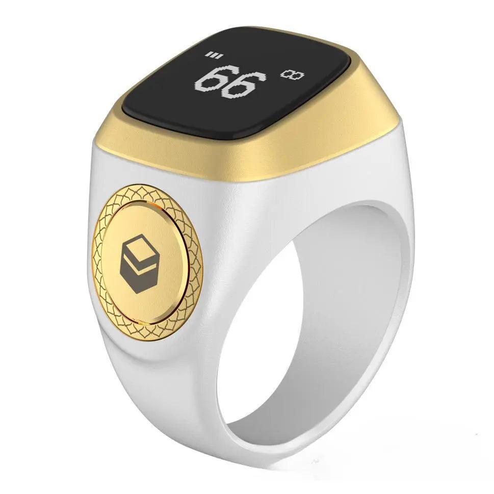 Mariam's Collection MR050 Smart Tasbih for Islamic Prayer with Intelligent Electronic Zikr Ring — fabric or material detail