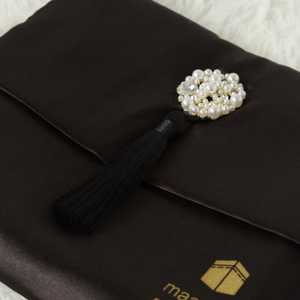 Mariam's Collection Mariam's Collection New Luxury Prayer Mat and Tasbeeh Set (MR056) — detail shot 10