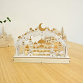Mariam's Collection Mariam's Collection MR058 Wooden LED Atmosphere Decorative Moon Lamp — detail shot 7