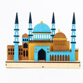 Mariam's Collection Mariam's Collection MR059 Wooden LED MASJID Shape Atmosphere Light — lifestyle worn / used context