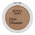 Rival Loves Me Matte Bronze Makeup Powder - Soft, Velvety Finish, Dermatologically Tested - Compact 11g