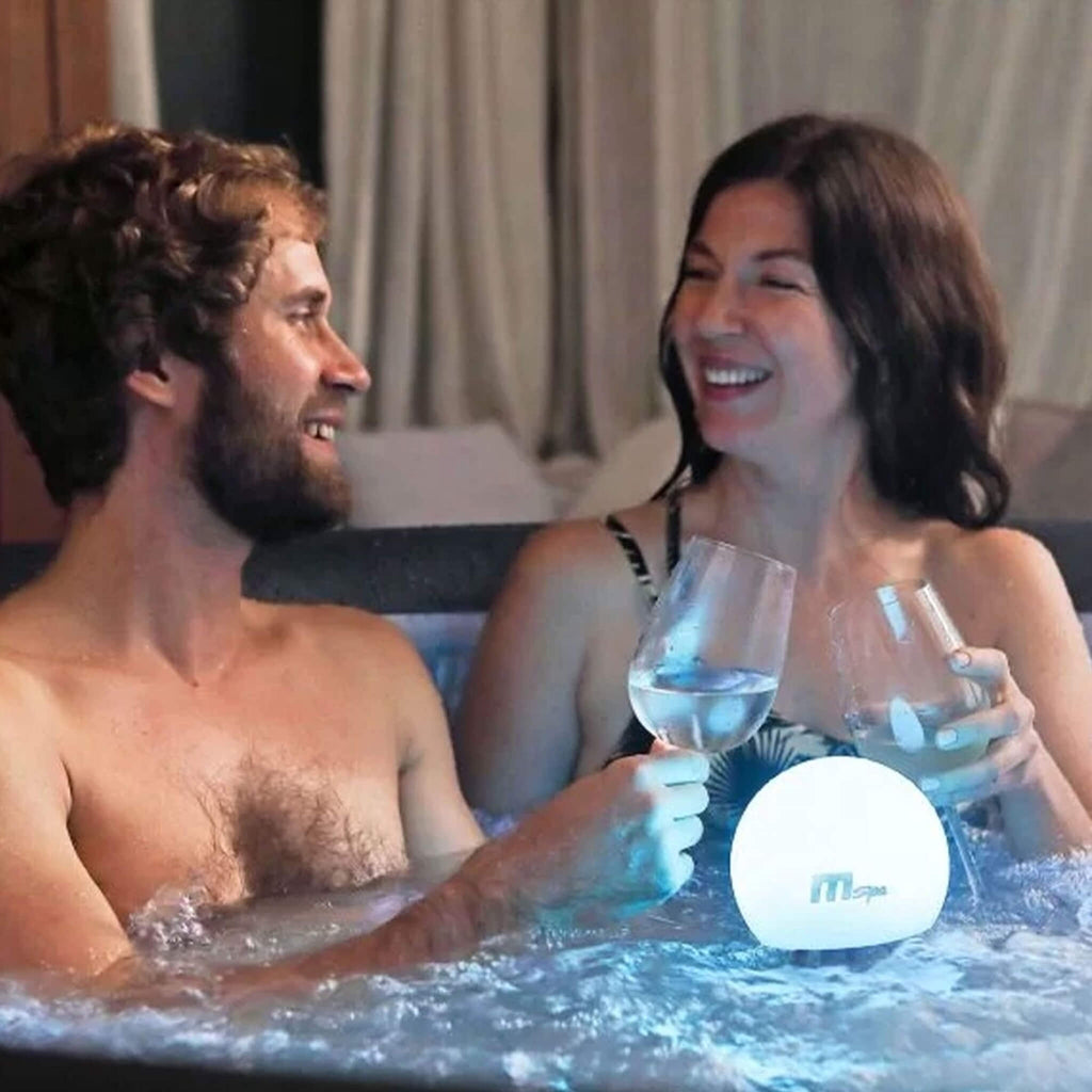MSpa Aurora Urban Series Six-Person Inflatable Round Hot Tub With Hydro Massage [U-AU061] (SAK19375) – SAKSBY WHOLESALE, view