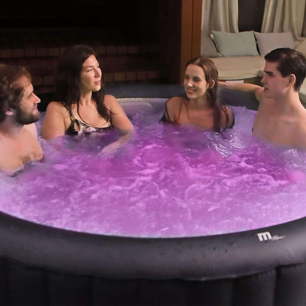MSpa Aurora Urban Series Six-Person Inflatable Round Hot Tub With Hydro Massage [U-AU061] (SAK19375) – SAKSBY WHOLESALE, view