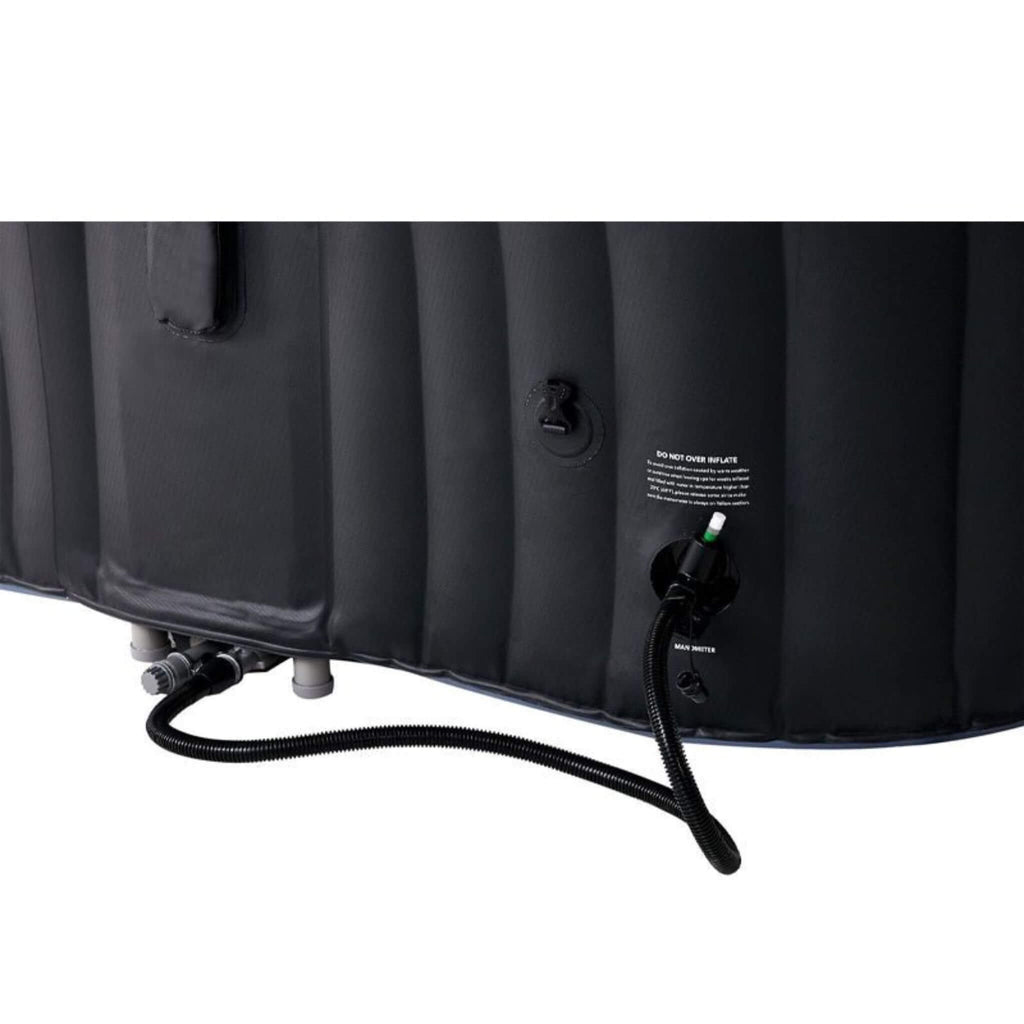 MSpa Tekapo Comfort Series Six-Person Inflatable Square Bubble Spa Hot Tub With 132 Bubble Jets [C-TE062] (SAK80641) – SAKSBY