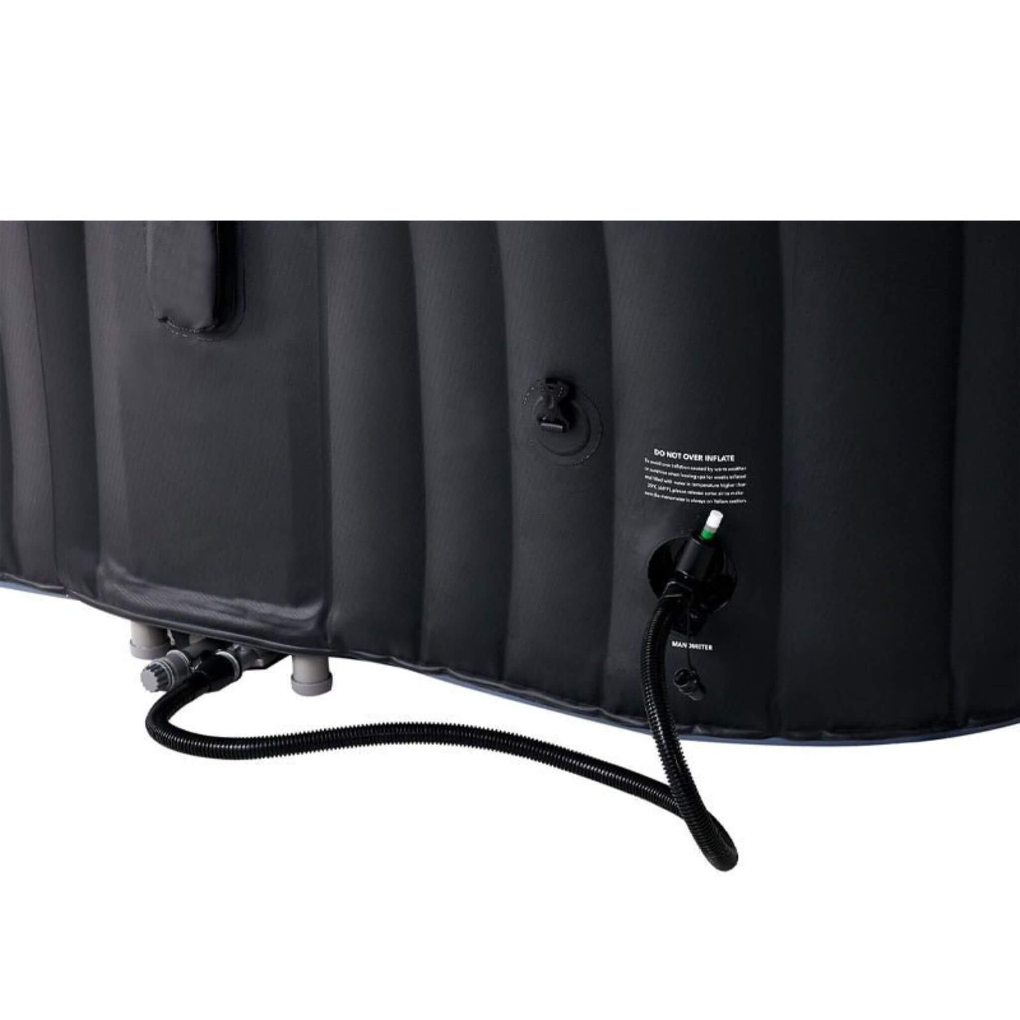MSpa Tekapo Comfort Series Six-Person Inflatable Square Bubble Spa Hot Tub With 132 Bubble Jets [C-TE062] (SAK80641) – SAKSBY