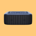 MSpa Tekapo Comfort Series Six-Person Inflatable Square Bubble Spa Hot Tub With 132 Bubble Jets [C-TE062] (SAK80641) – SAKSBY