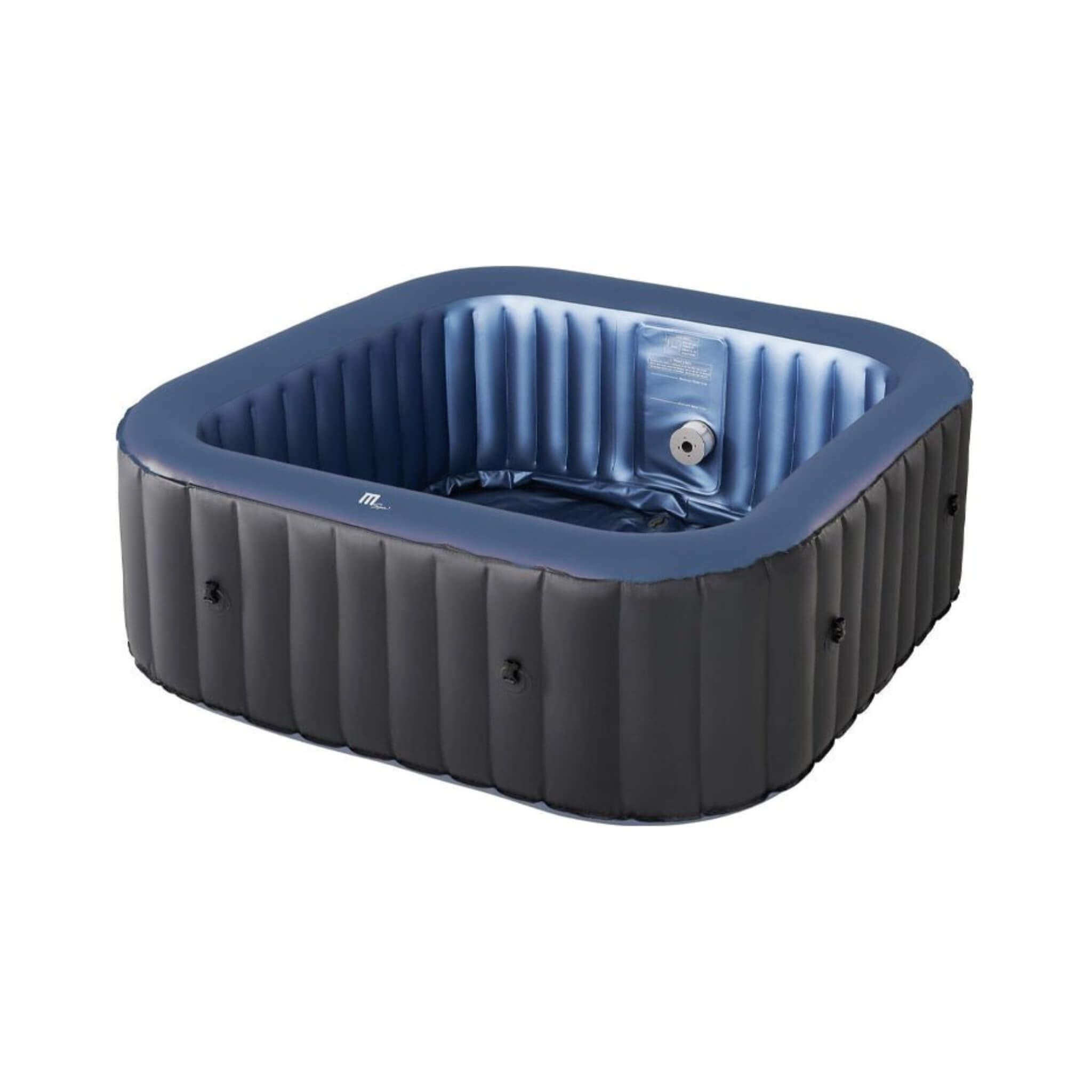 MSpa Tekapo Comfort Series Six-Person Inflatable Square Bubble Spa Hot Tub With 132 Bubble Jets [C-TE062] (SAK80641) – SAKSBY
