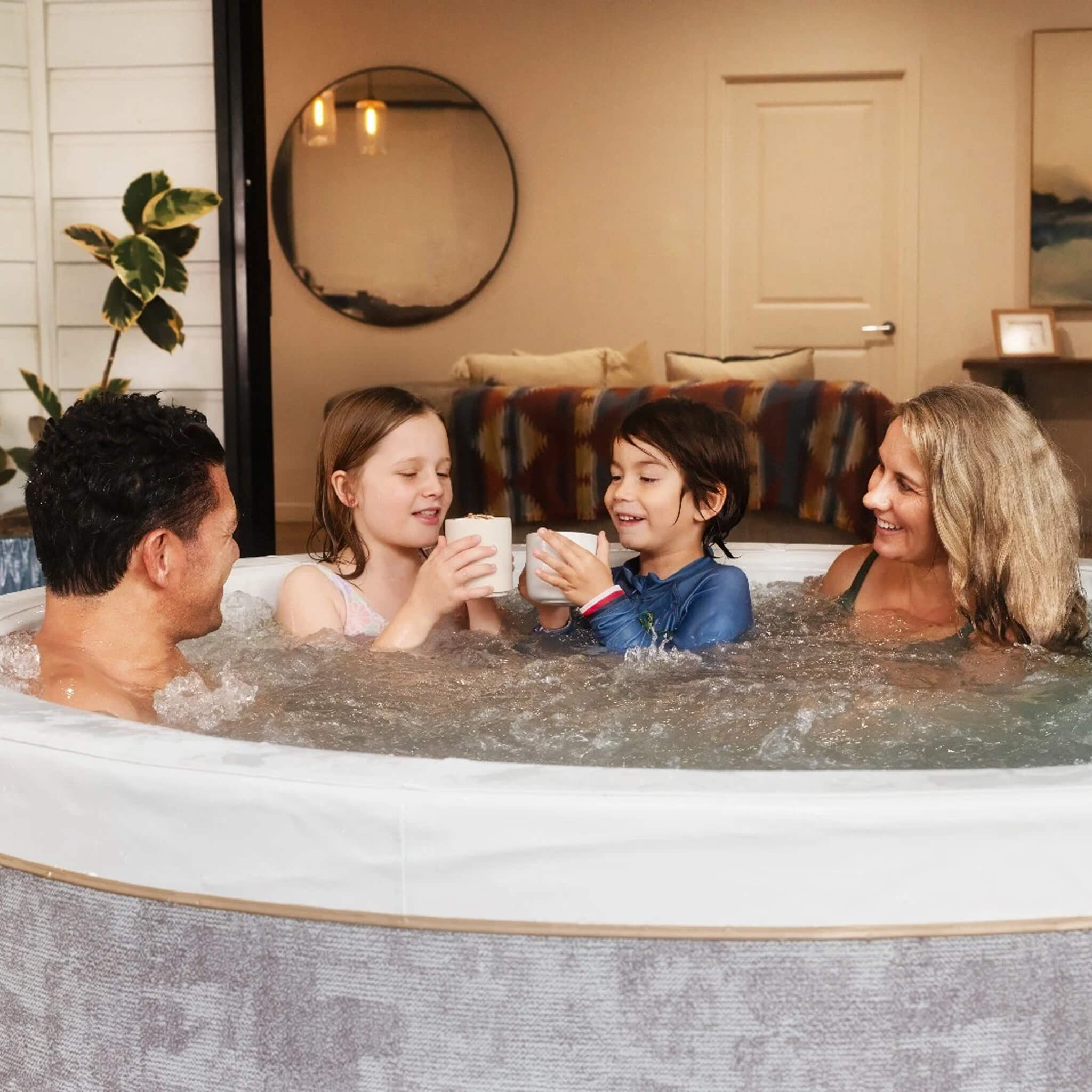 MSpa Cocoon Verto Series Six-Person Inflatable Round Hot Tub With Hydro Massage [F-CO063WE] (SAK50928) – SAKSBY WHOLESALE, vi