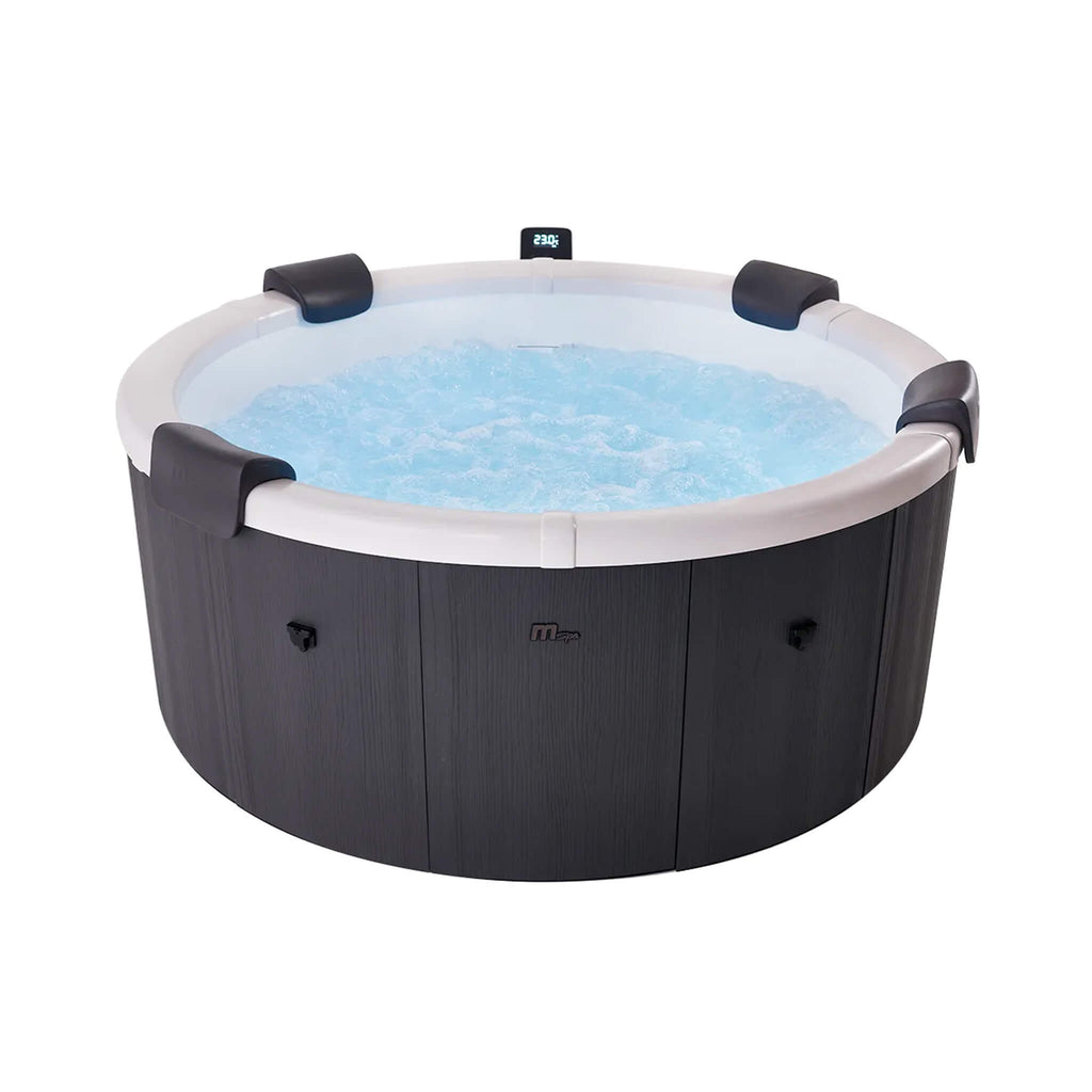 MSpa Denver Frame Series Six-Person Inflatable Round Hot Tub With Hydro Massage [F-DE066W] (SAK87043) – SAKSBY WHOLESALE, vie