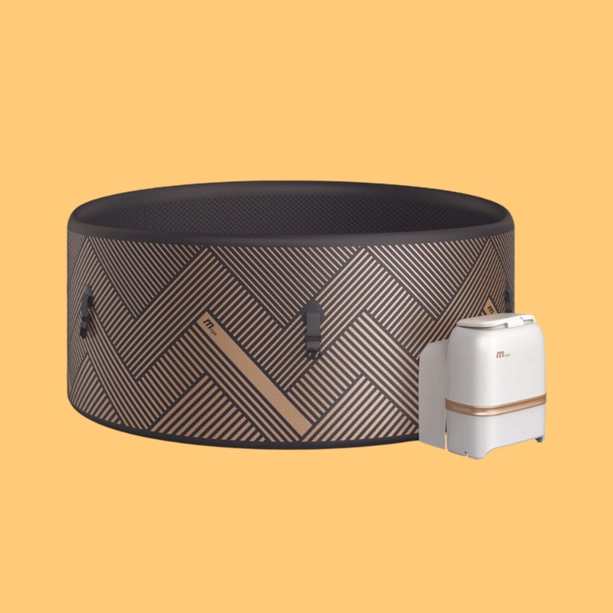 MSpa Mono Frame Series Luxury 6-Person Inflatable Round Hot Tub With WIFI Control [F-MO063W] (SAK75263) – SAKSBY WHOLESALE