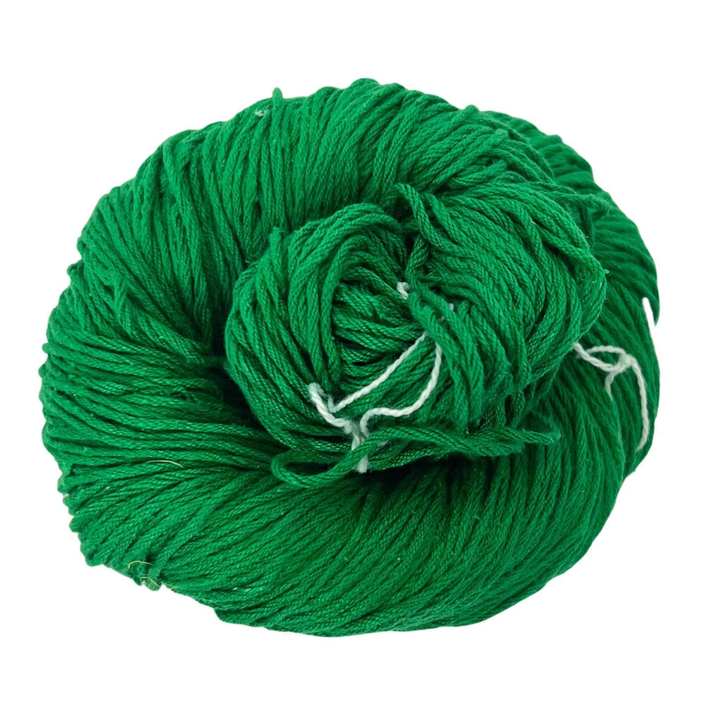 Darn Good Yarn Darn Good Yarn Mulberry Silk Fingering Weight Yarn — Darn Good Yarn branding close-up