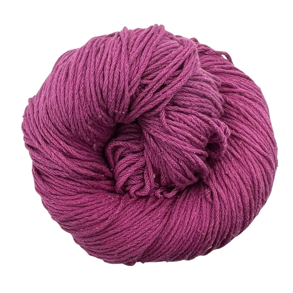 Darn Good Yarn Darn Good Yarn Mulberry Silk Fingering Weight Yarn — detail shot 10