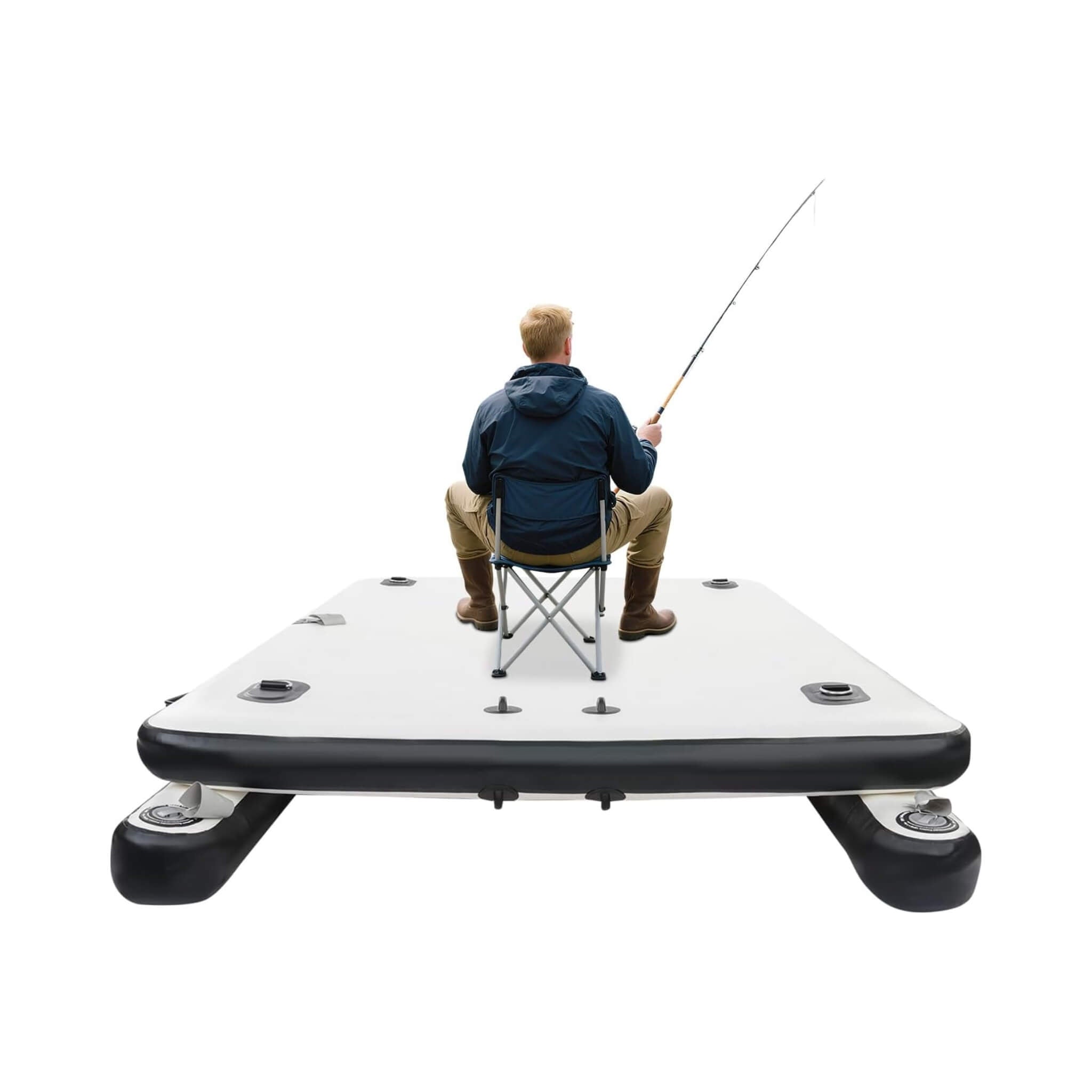 [05X08FT] Multi-Person Inflatable Floating Dock With Pump And D-Rings (SAK45918) – SAKSBY WHOLESALE, view 7