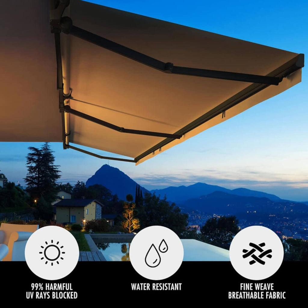 Multiple Awnings Brasilia Athena Retractable Sun Shade Awning [Made-To-Order] (SAK43179) – SAKSBY WHOLESALE, view 4