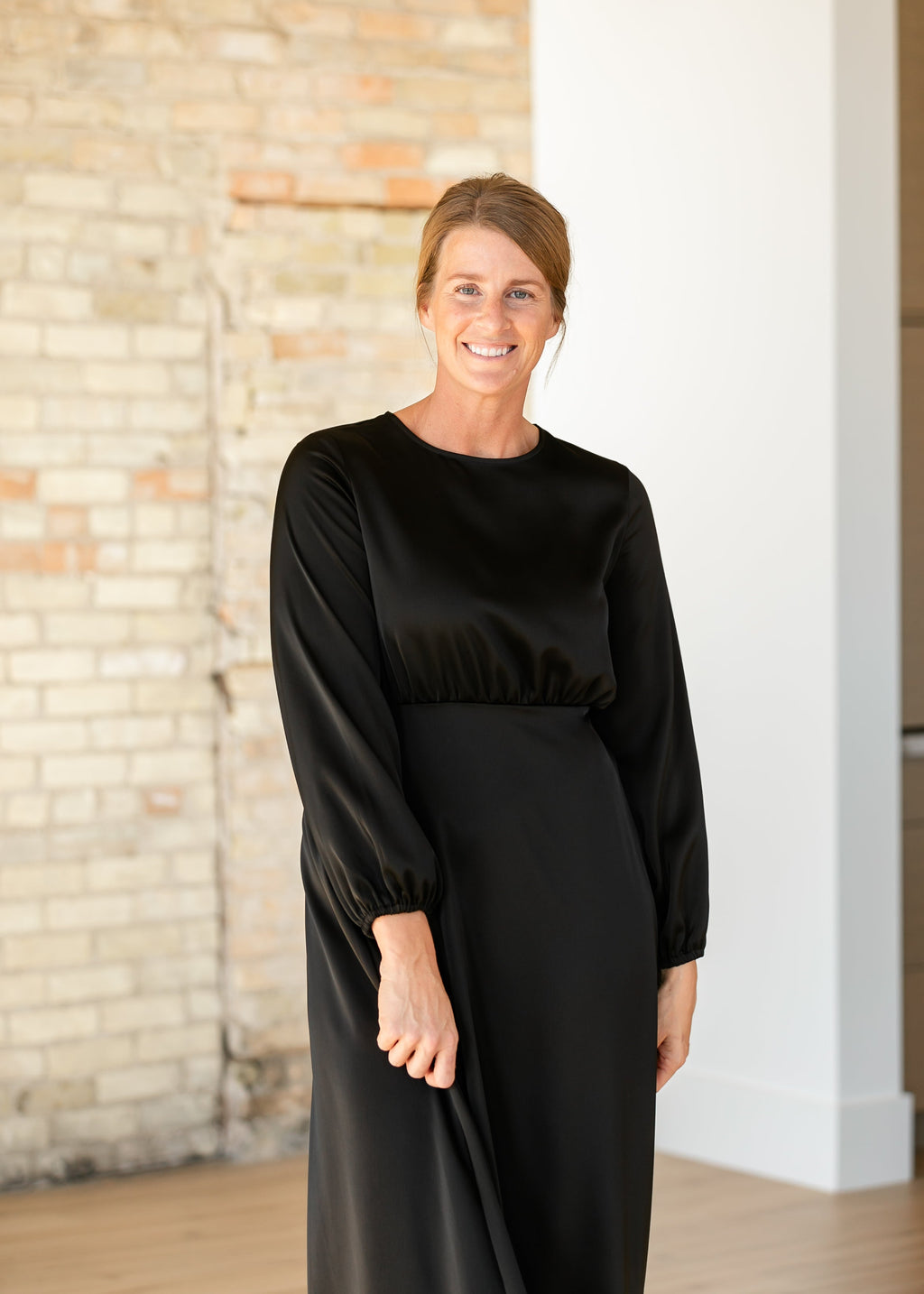 Inherit Co. Muriel Satin Maxi Dress - FINAL SALE — feature highlight