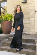 Inherit Co. Muriel Satin Maxi Dress - FINAL SALE — main product shot
