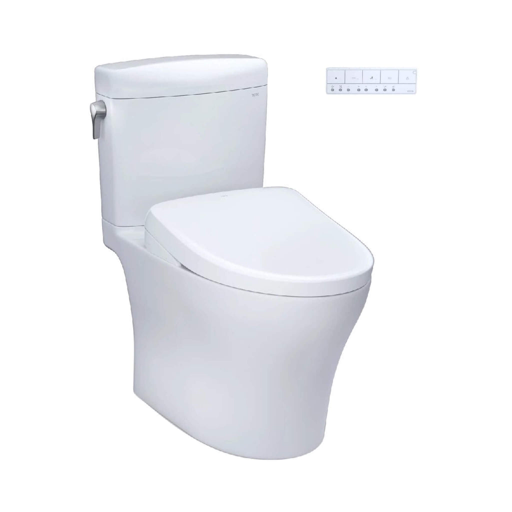 [MW4364726CEMFGN#01] TOTO Aquia IV Cube Washlet S7 With 1.28 GPF And 0.9 Elongated Bidet Toilet (SAK19352) – SAKSBY WHOLESALE
