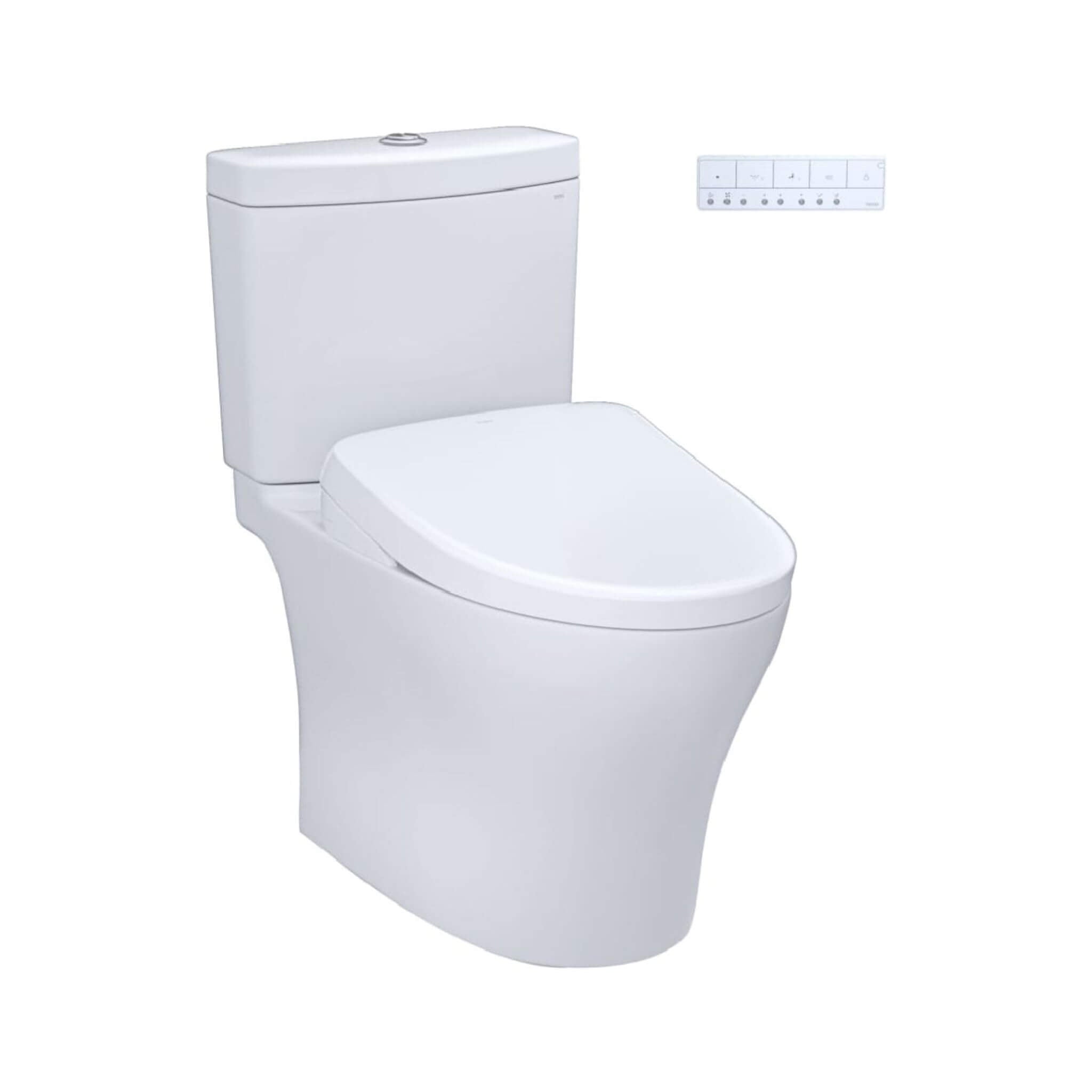 [MW4464726CEMFGN#01] TOTO Aquia IV Dual Flush Elongated Universal Height Toilet With Washlet S7 Bidet Seat (SAK53982) – SAKSB