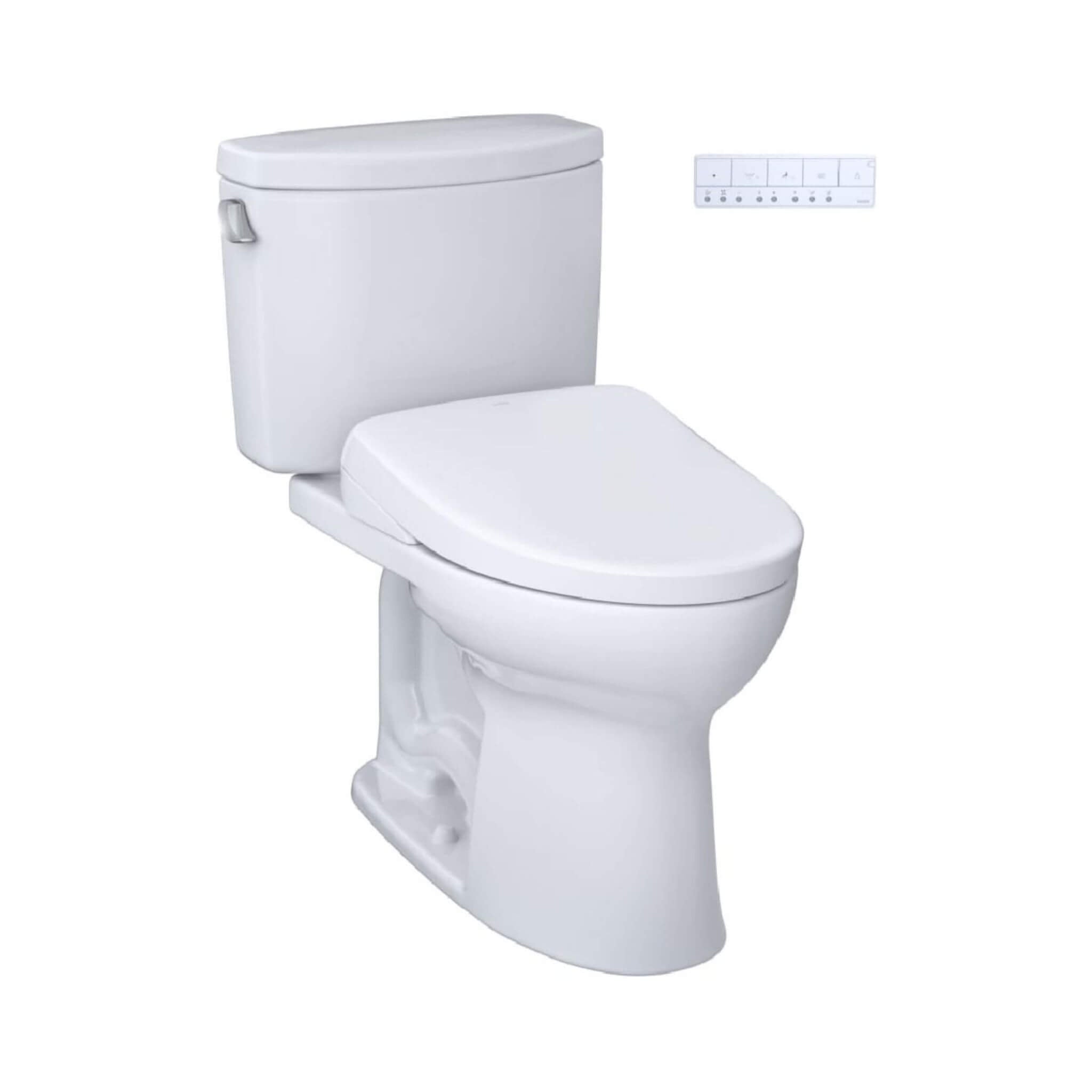 [MW4544726CEFG#01] TOTO Drake II 1.28 GPF Elongated Chair Height Toilet With Washlet S7 Bidet Seat (SAK29654) – SAKSBY WHOLES