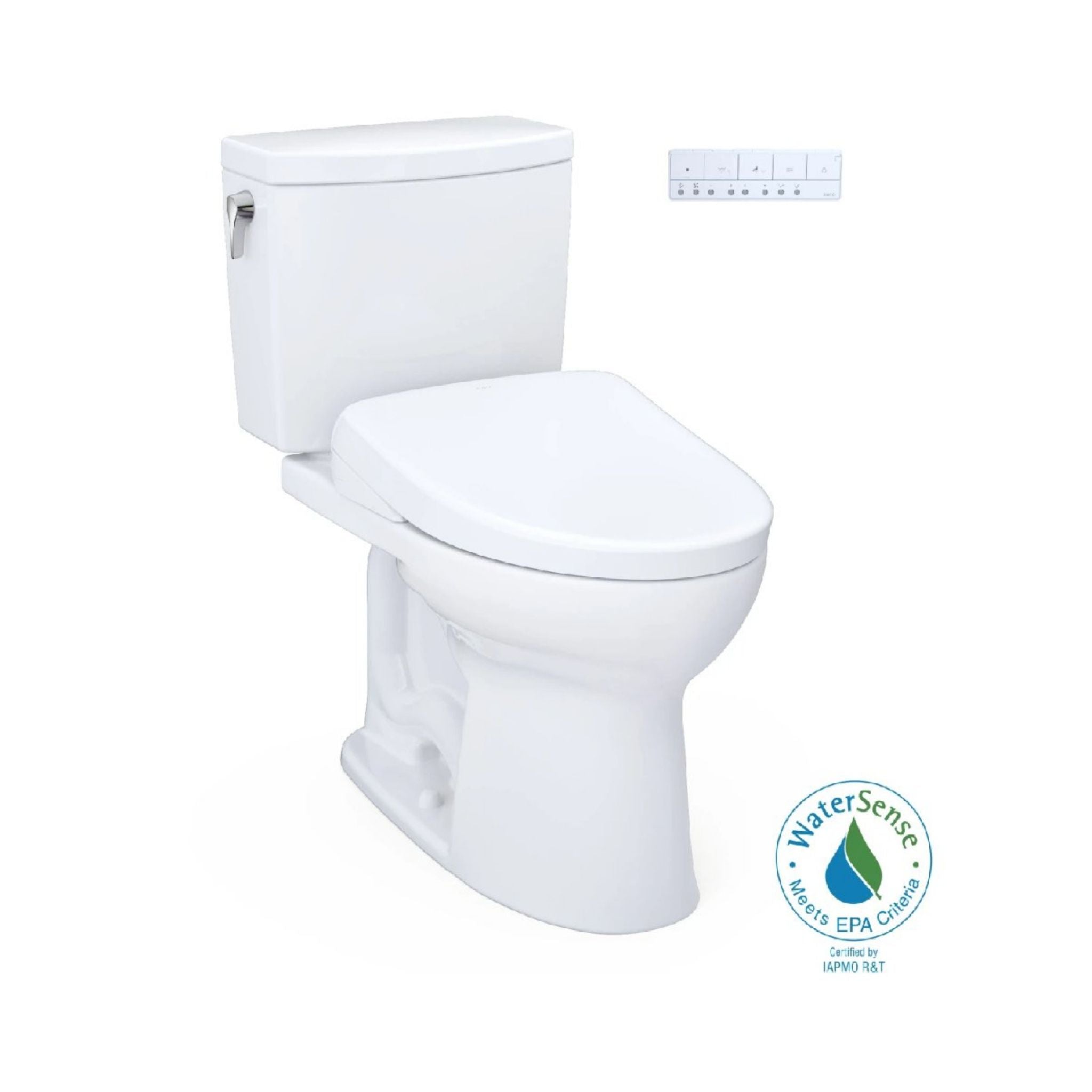 [MW4544726CUFG#01] TOTO Drake II 1 GPF Elongated Chair Height Toilet With Washlet S7A Bidet Seat (SAK53152) – SAKSBY WHOLESAL