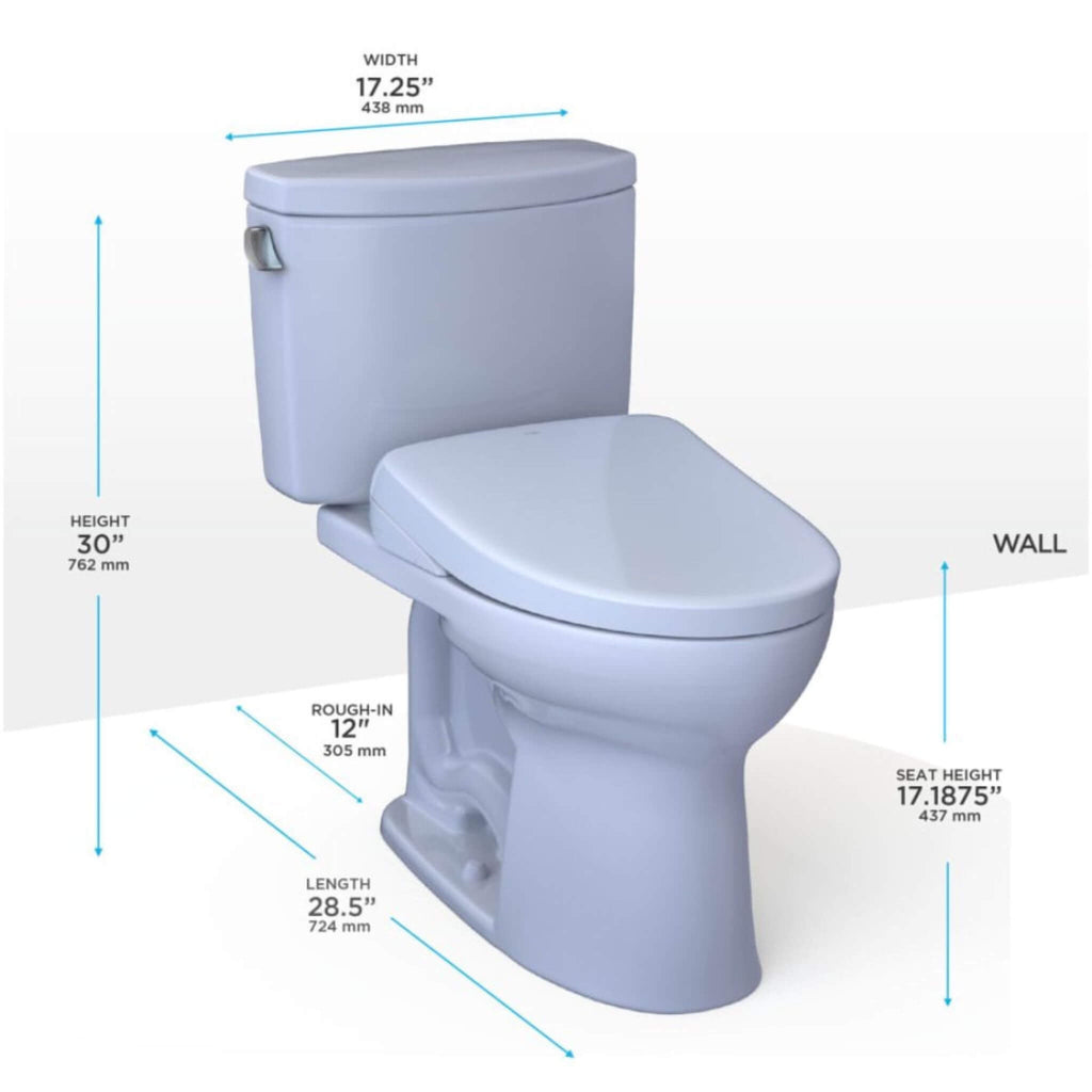 [MW4544736CEFG#01] TOTO Drake II 1.28 GPF Chair Height Toilet With S7A Tornado Flush And Night Light (SAK78957) – SAKSBY WHOL