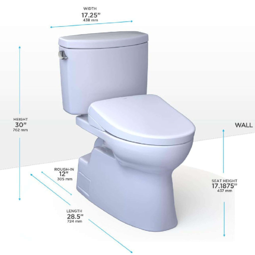 [MW4744726CEFG#01] TOTO Vespin II 1.28 GPF Chair Height Elongated Toilet With Washlet+ S7 Bidet Seat (SAK26135) – SAKSBY WHOL