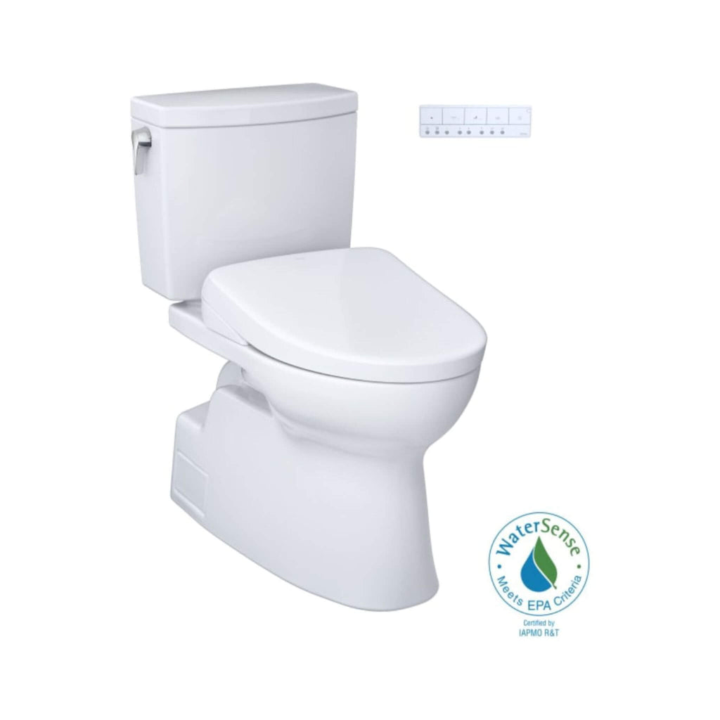 [MW4744726CUFG#01] TOTO Vespin II 1 GPF EWater Elongated Toilet With Washlet S7 Bidet Seat And Night Light (SAK10956) – SAKSB
