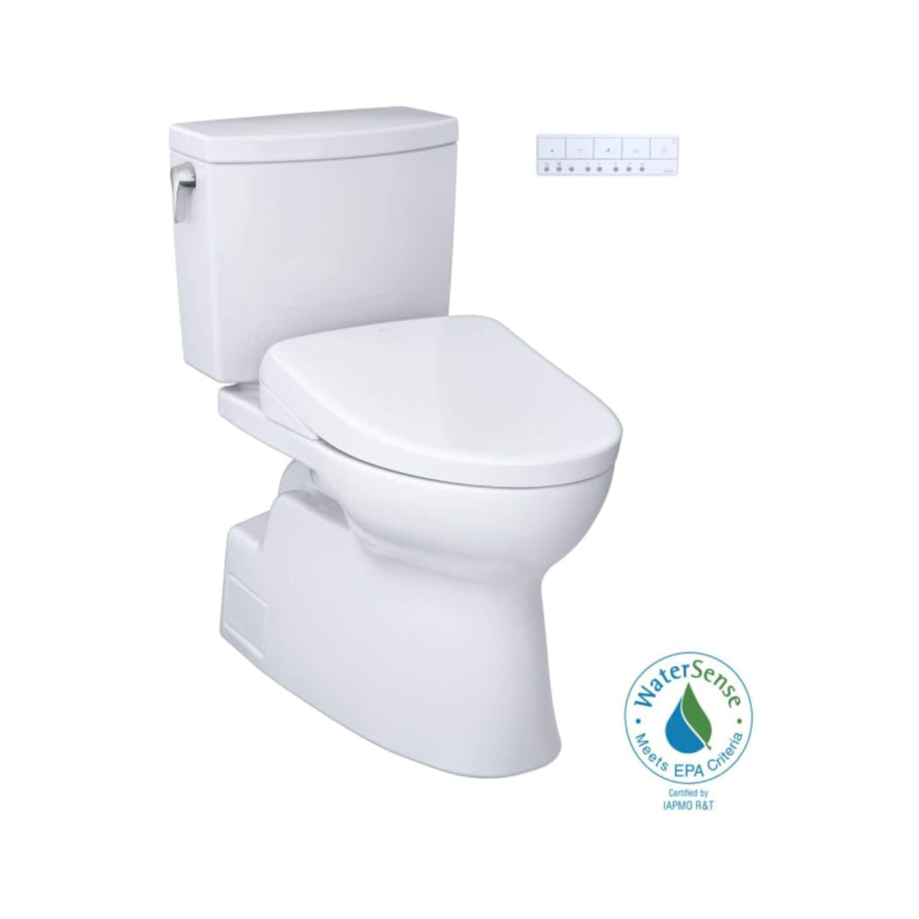 [MW4744736CUFG#01] TOTO Vespin II 1 GPF Elongated Chair Height Toilet With Washlet S7A Auto Open Bidet Seat (SAK56135) – SAKS