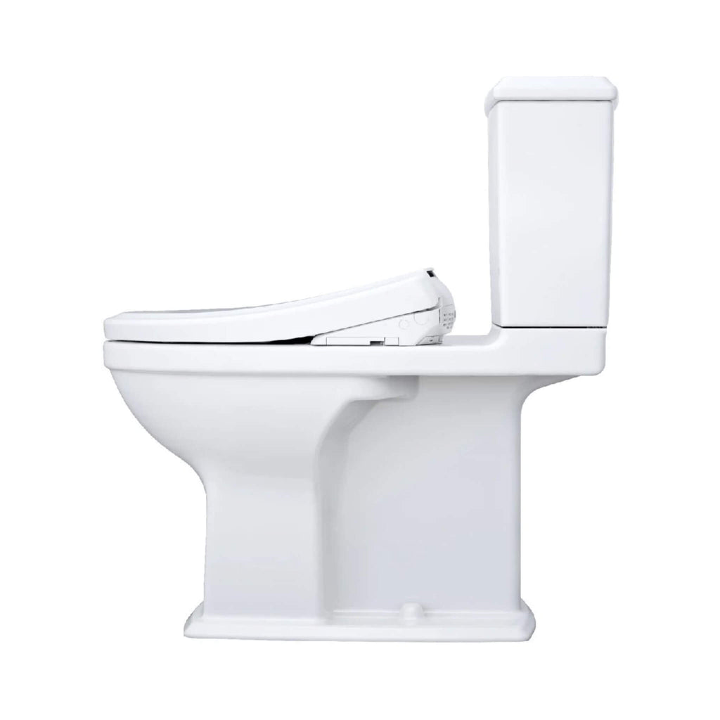 [MW4944724CEMFG#01] TOTO Connelly 0.9 GPF and 1.28 GPF Dual Flush Elongated Cefiontect Toilet With Washlet S7 Bidet Seat (SAK
