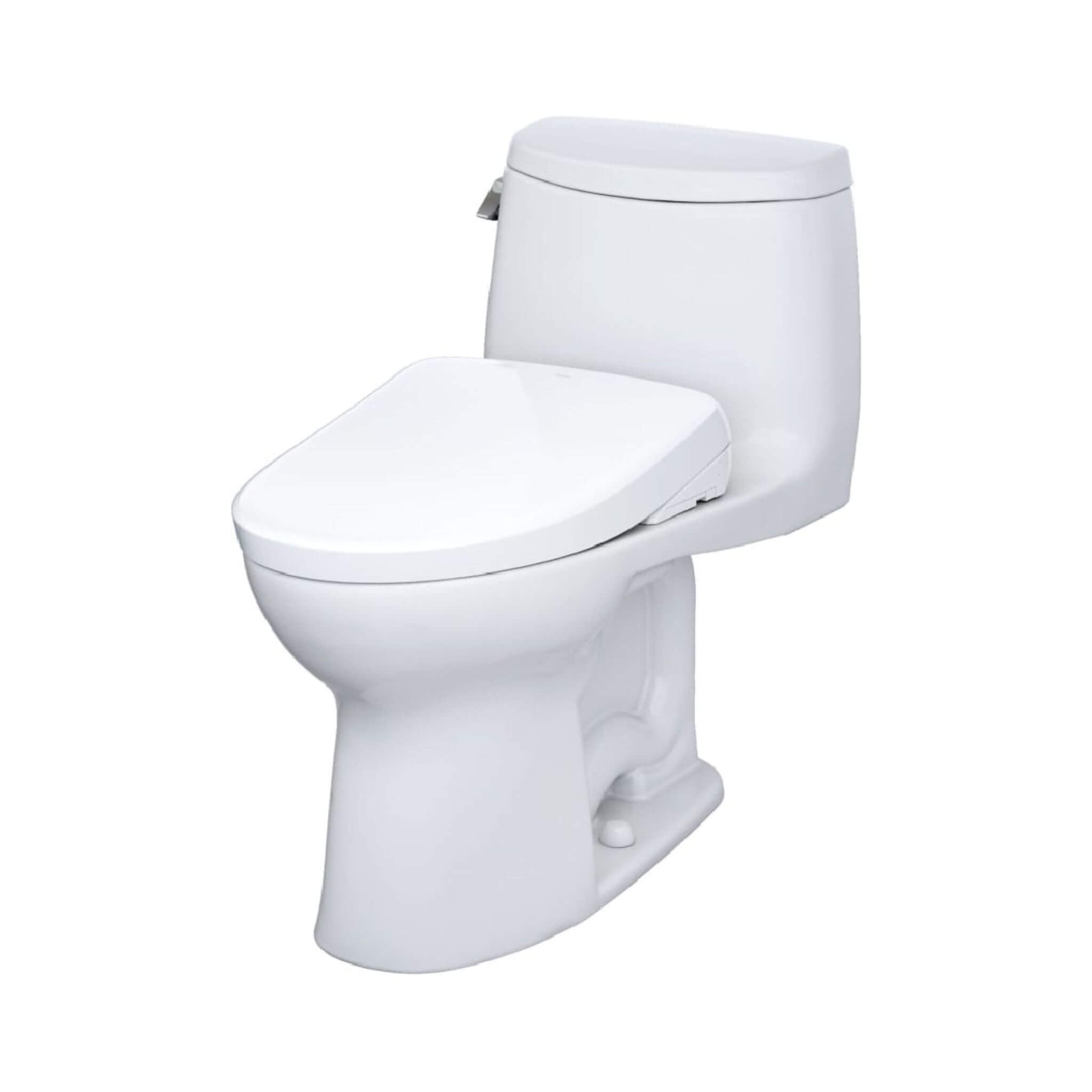 [MW6044726CEFG#01] TOTO Ultramax II 1.28 GPF One Piece Elongated Chair Height With Washlet S7 Bidet Seat Soft Close (SAK15913