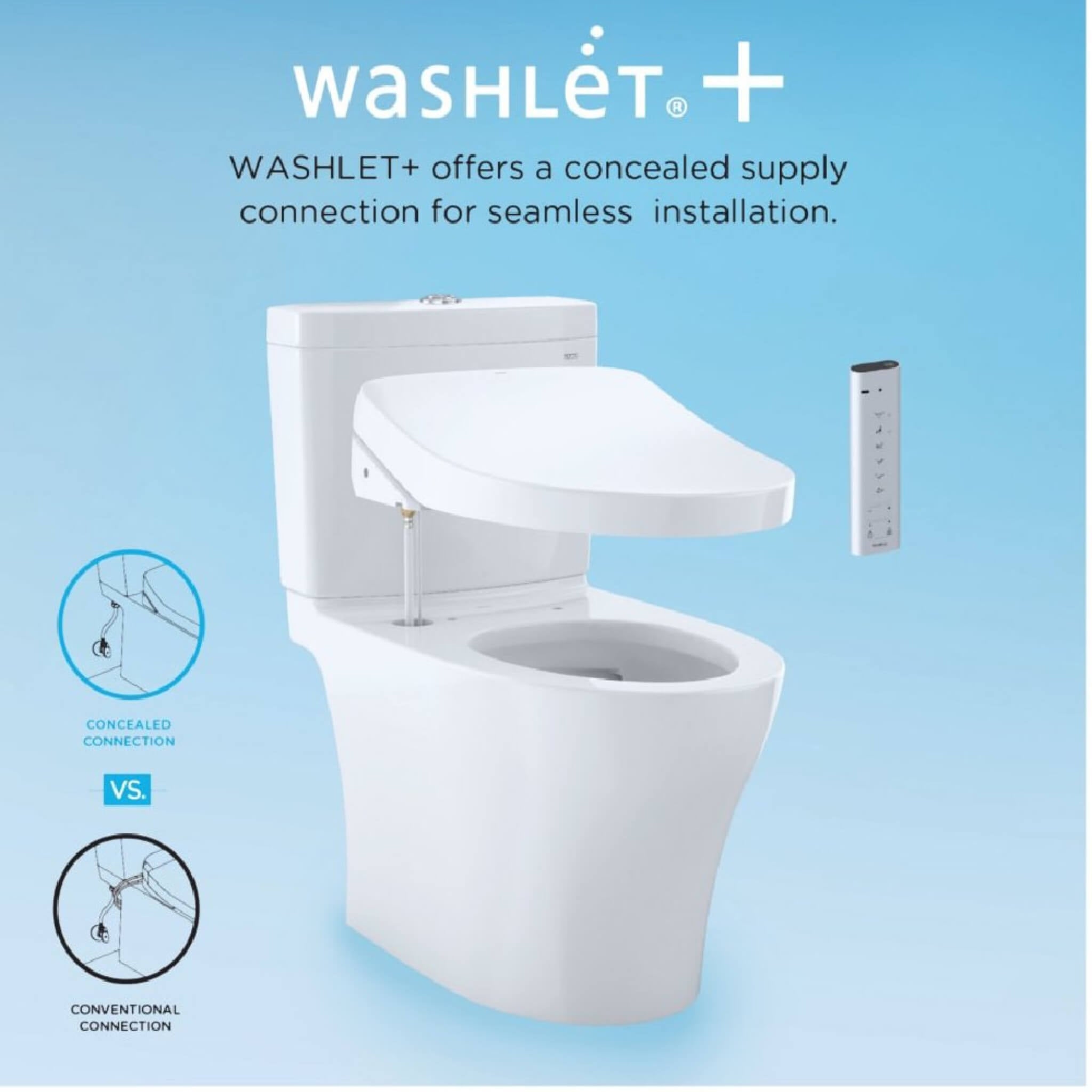 [MW6243074CEFG#01] TOTO Legato 1.28 GPF Elongated Toilet And Washlet C2 Bidet Seat (SAK54632) – SAKSBY WHOLESALE, view 4