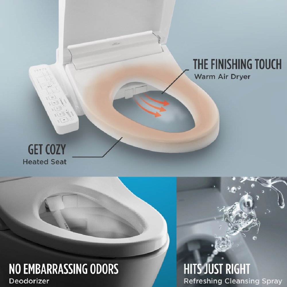 [MW7763074CEFG.10#01] TOTO Drake 1.28 GPF With Washlet C2 Elongated Bidet Toilet And 10" Rough In (SAK73915) – SAKSBY WHOLESA