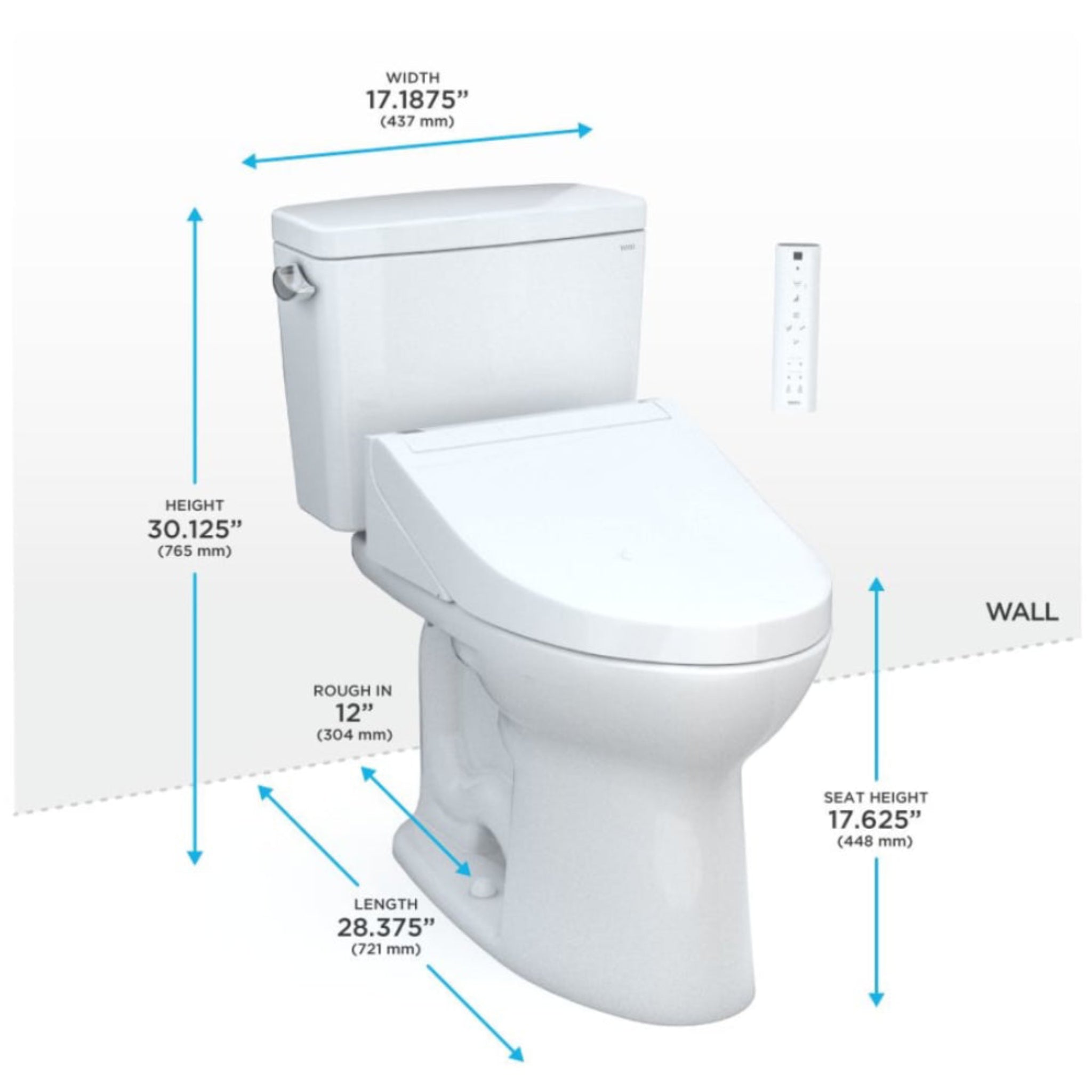 [MW7763084CEFG#01] TOTO Drake 1.28 GPF Washlet Universal Height Chair With C5 Bidet Toilet Seat (SAK70835) – SAKSBY WHOLESALE