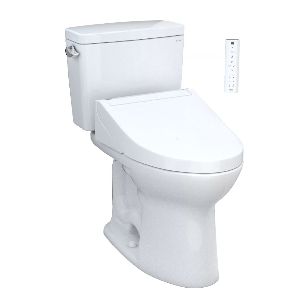 [MW7763084CEG#01] TOTO Drake 1.28 GPF Washlet Elongated Toilet With C5 Bidet Seat (SAK74362) – SAKSBY WHOLESALE, view 3