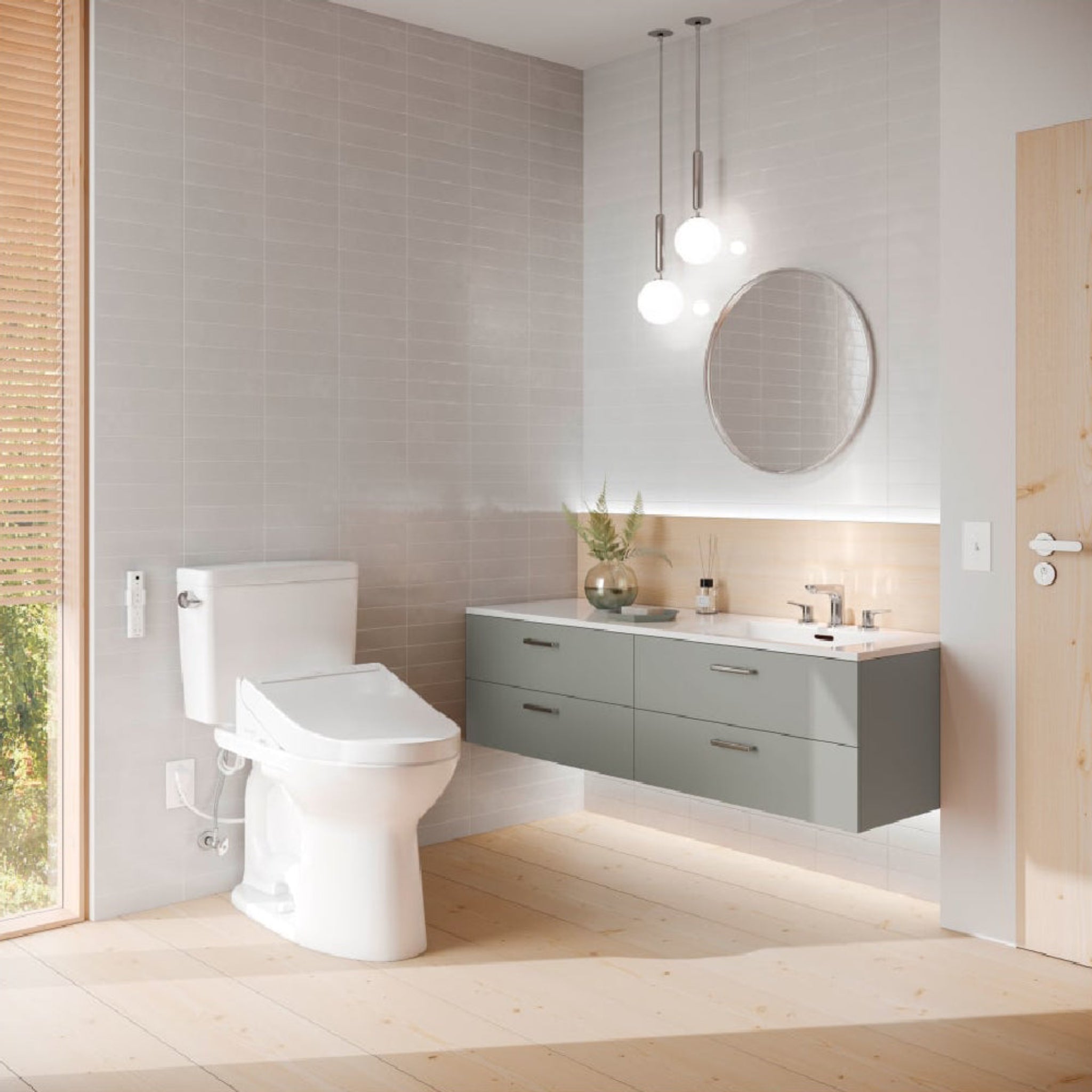 [MW7763084CEG#01] TOTO Drake 1.28 GPF Washlet Elongated Toilet With C5 Bidet Seat (SAK74362) – SAKSBY WHOLESALE, view 15