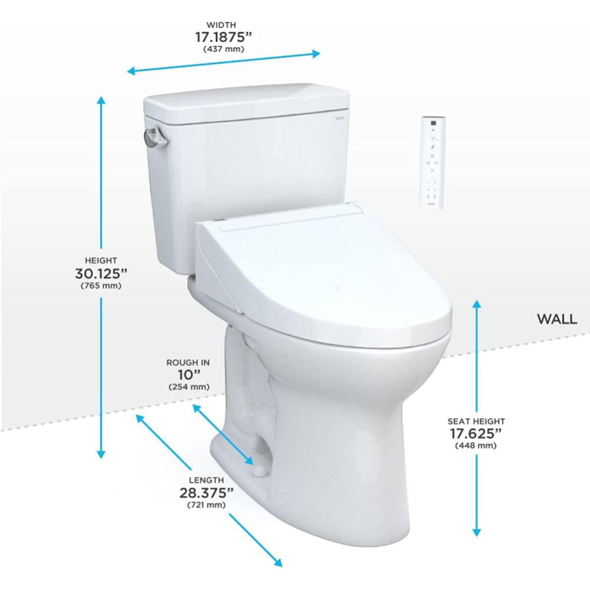[MW7763084CSFG#01] TOTO Drake C5 Bidet Seat With 1.6 GPF UH Washlet Toilet (SAK75939) – SAKSBY WHOLESALE, view 21