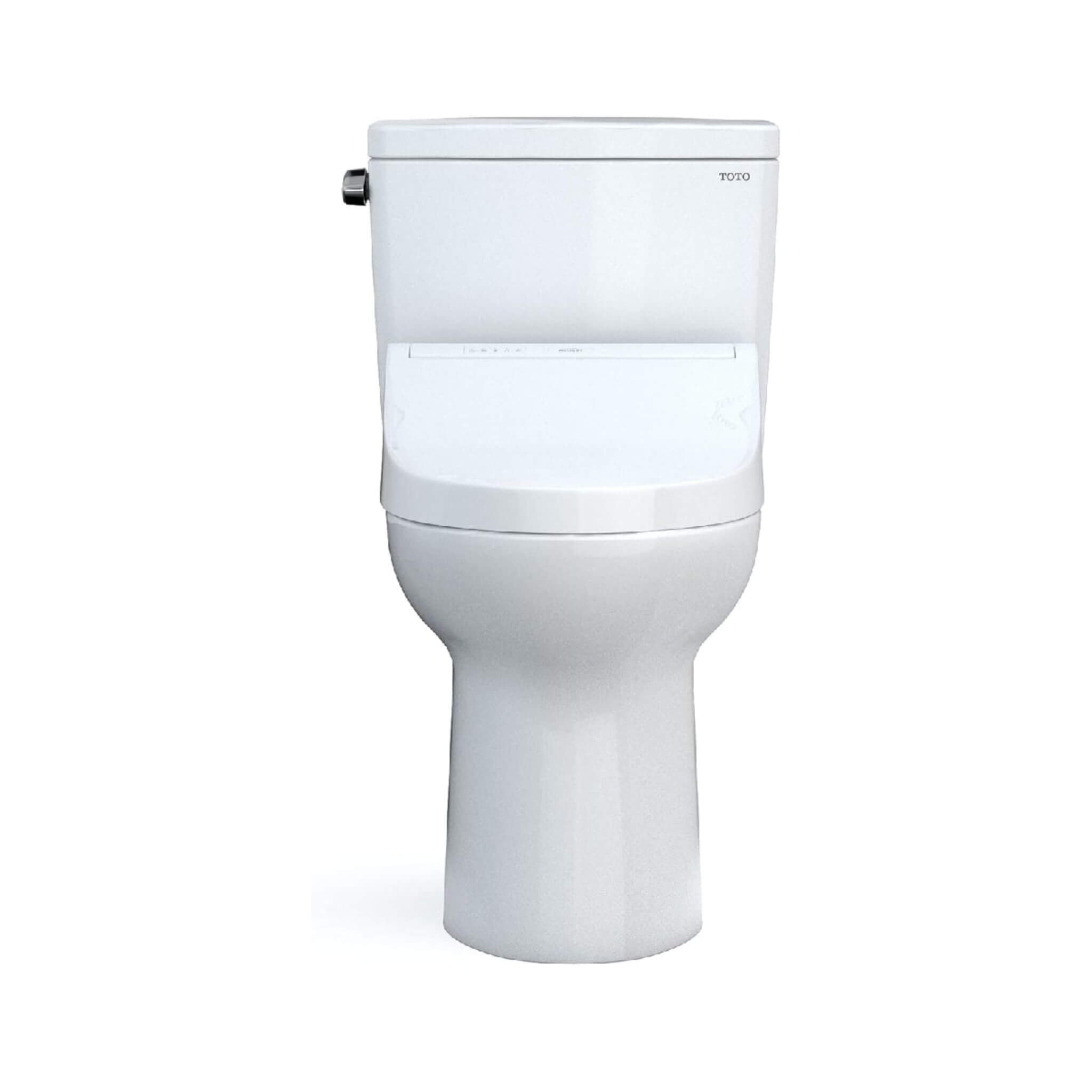 [MW7763084CSFG.10#01] TOTO Drake 1.6 GPF ELongated Chair Height Toilet With C5 Soft Close Bidet Seat (SAK71312) – SAKSBY WHOL