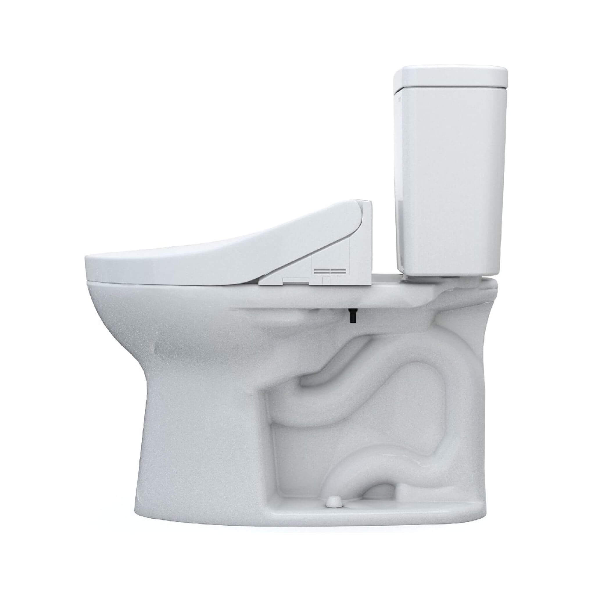 [MW7763084CSFG.10#01] TOTO Drake 1.6 GPF ELongated Chair Height Toilet With C5 Soft Close Bidet Seat (SAK71312) – SAKSBY WHOL