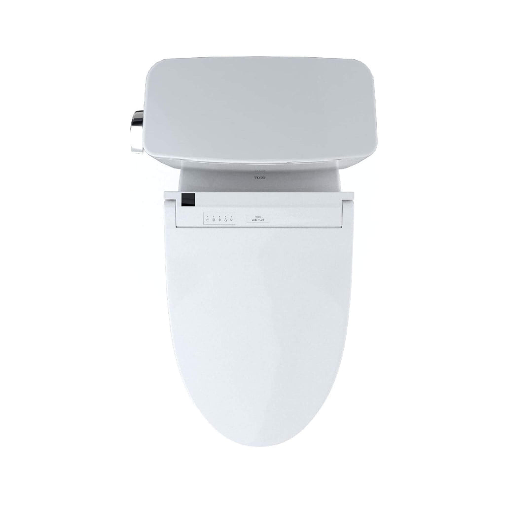 [MW7763084CSFG.10#01] TOTO Drake 1.6 GPF ELongated Chair Height Toilet With C5 Soft Close Bidet Seat (SAK71312) – SAKSBY WHOL