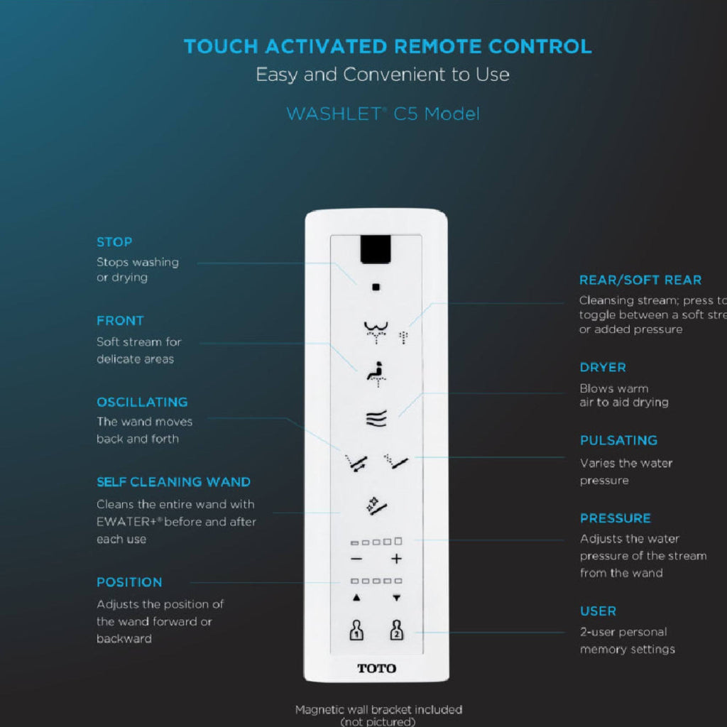 [MW7763084CSG#01] TOTO Drake C5 Bidet Seat With 1.6 GPF Tornado Flush (SAK12230) – SAKSBY WHOLESALE, view 14