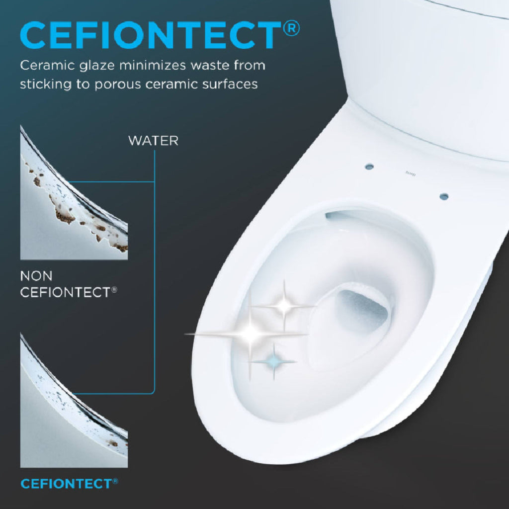 [MW7764726CSFG.10#01] TOTO Drake 1.6 GPF Elongated Chair Height Toilet With S7 Bidet Seat And 10" Rough In (SAK89024) – SAKSB