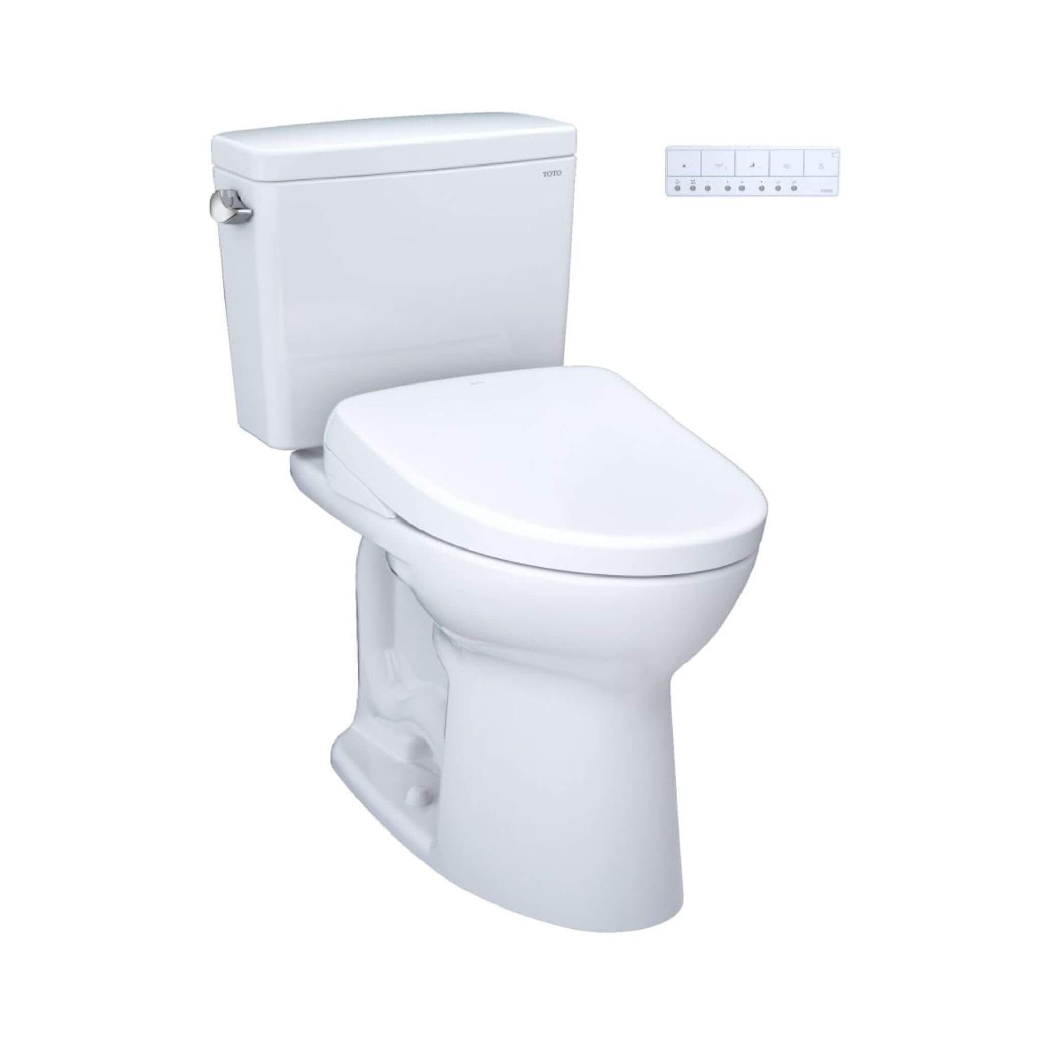 [MW7764726CSFG.10#01] TOTO Drake 1.6 GPF Elongated Chair Height Toilet With S7 Bidet Seat And 10" Rough In (SAK89024) – SAKSB