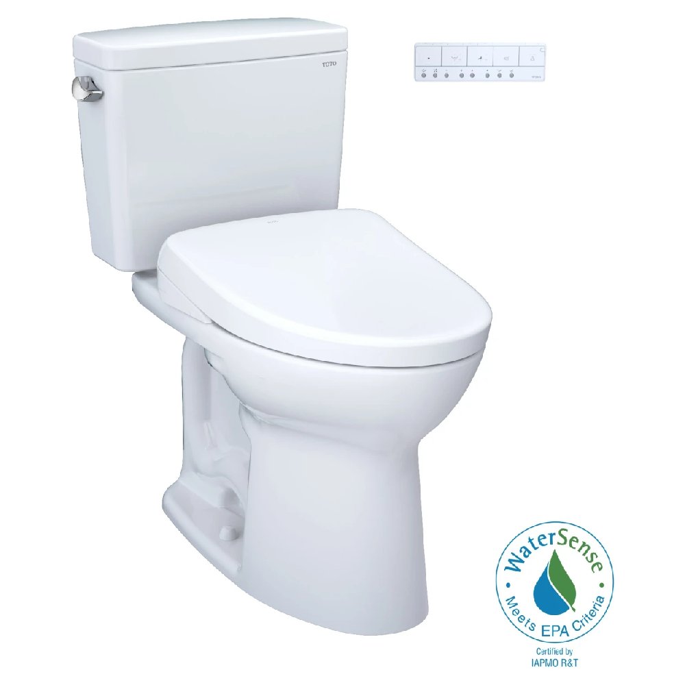 [MW7764726CSFGA#01] TOTO Drake 1.6 GPF Elongated Chair Height Ewater Toilet With Washlet S7A Auto Flush (SAK64218) – SAKSBY W