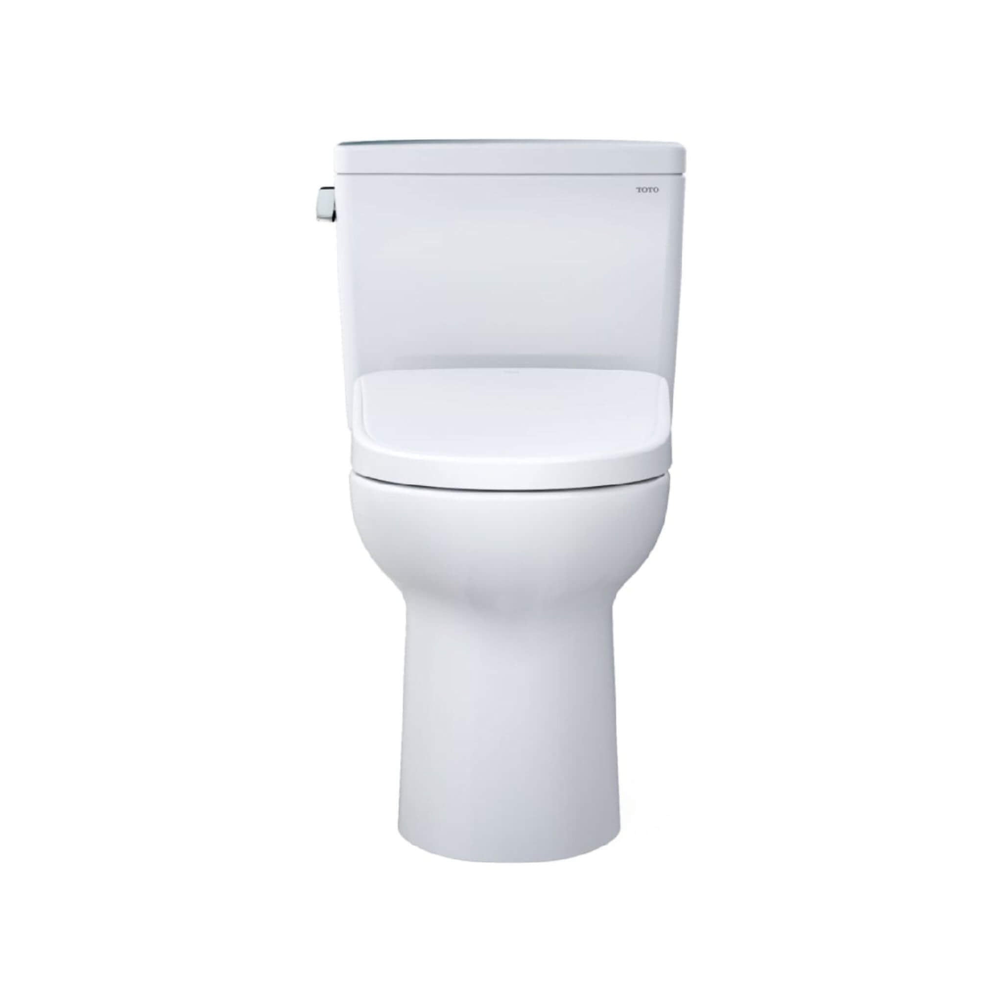 [MW7764736CEFG#01] TOTO Drake 1.28 GPF Elongated Chair Height Toilet W/ Washlet S7A Auto Heated Bidet Seat & EWater+ Technlog