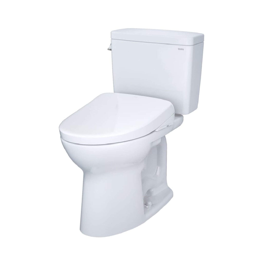 [MW7764736CEFG.10#01] TOTO Drake 1.28 GPF Universal Height Toilet With S7A Auto Open Bidet Seat And 10" Rough In (SAK32529) –