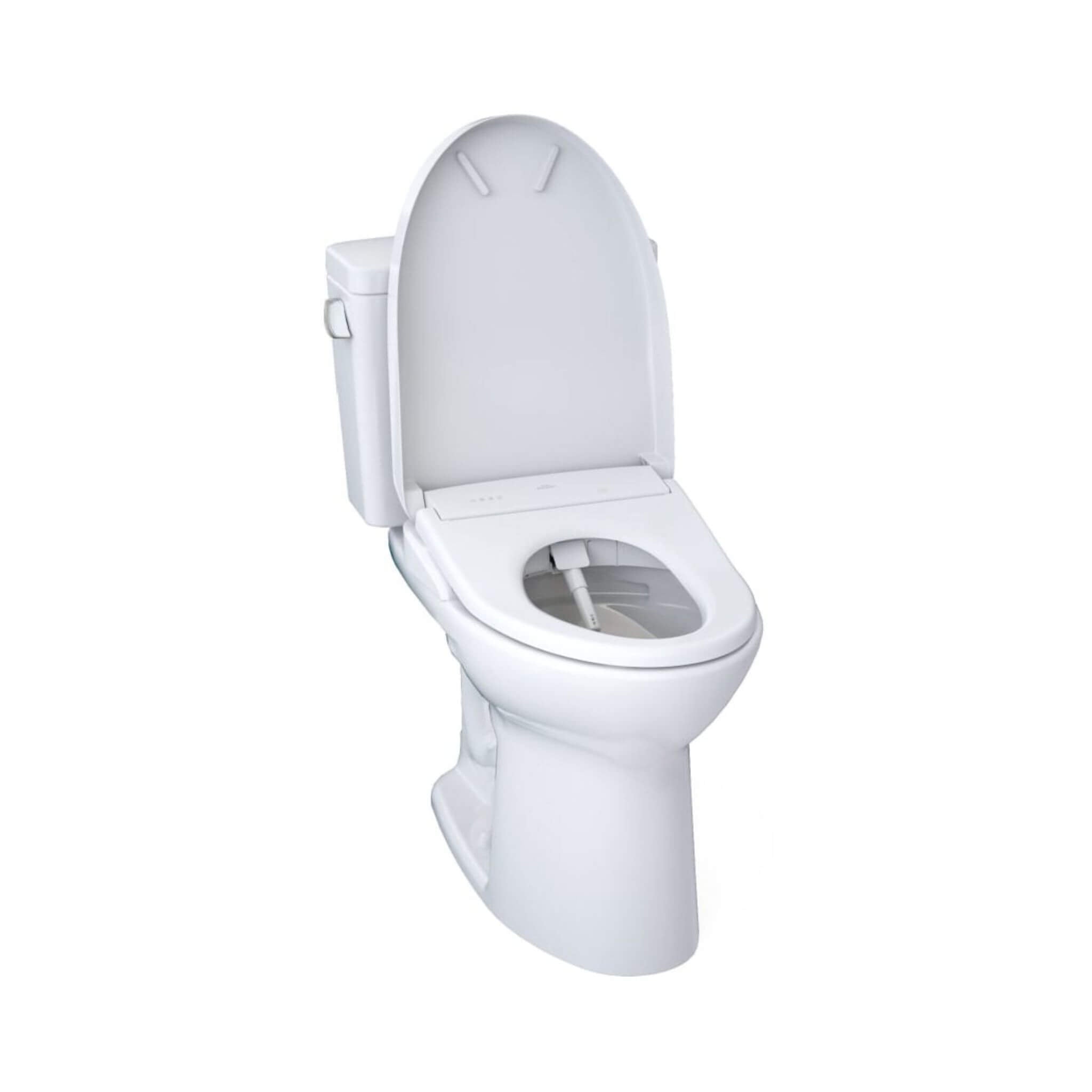 [MW7764736CEFG.10#01] TOTO Drake 1.28 GPF Universal Height Toilet With S7A Auto Open Bidet Seat And 10" Rough In (SAK32529) –